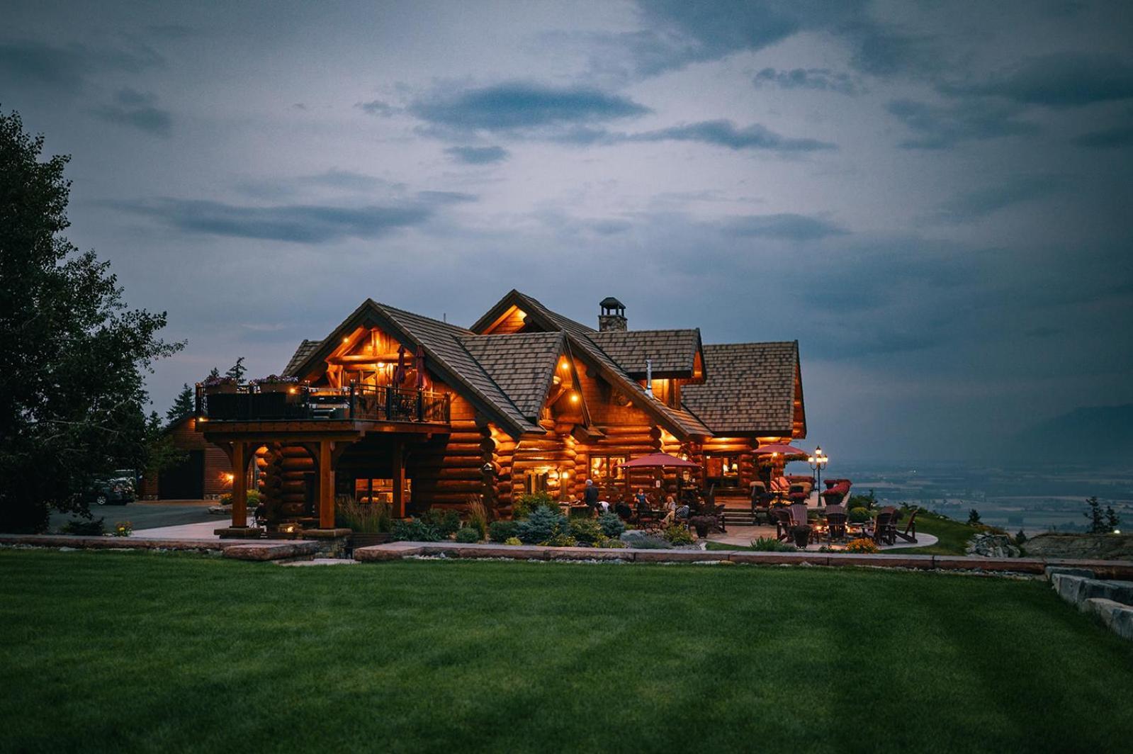 Coyote Bluff Estate Bed and Breakfast Somers Exteriör bild